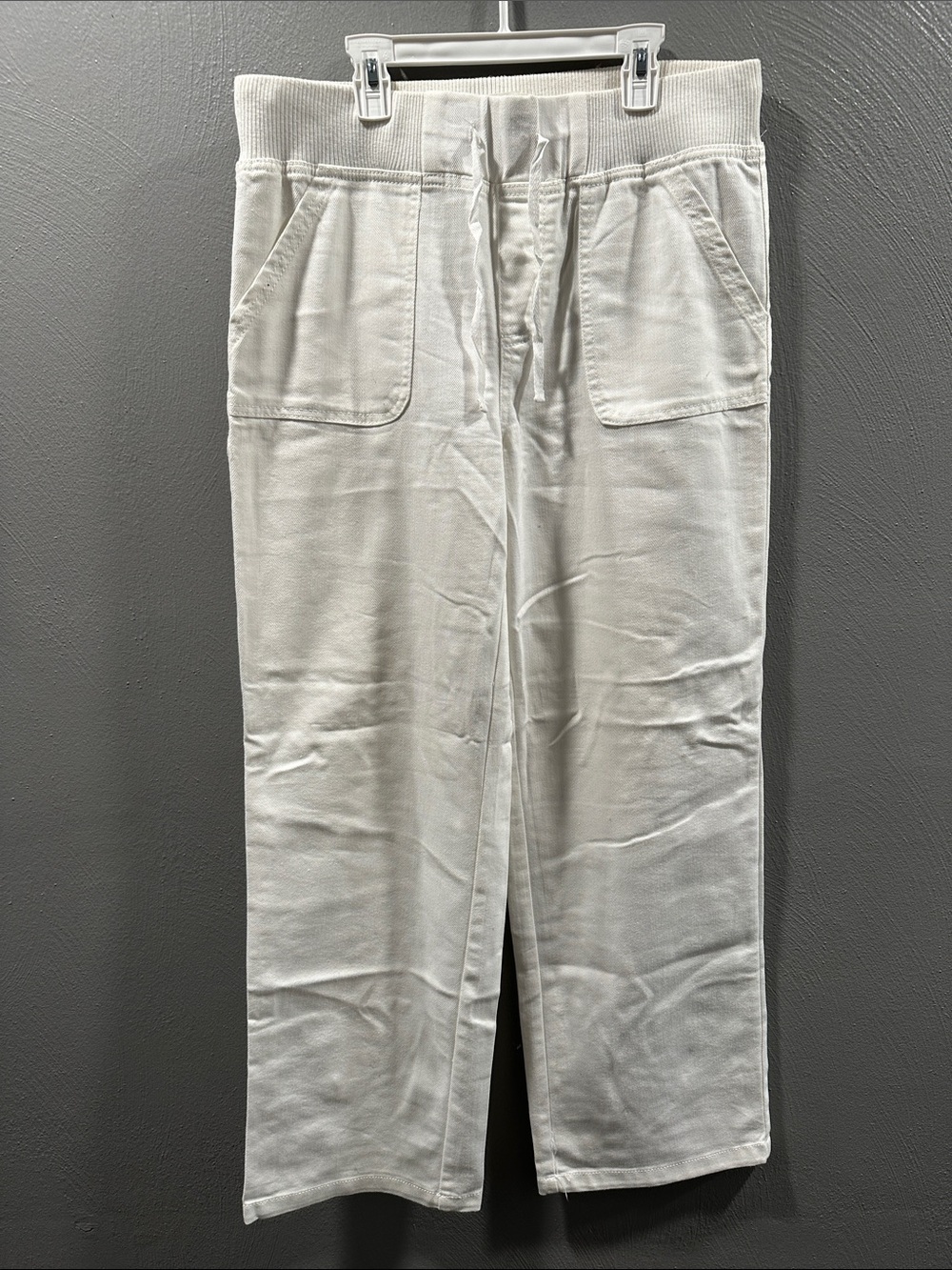 No Boundaries White Wide Leg Jeans